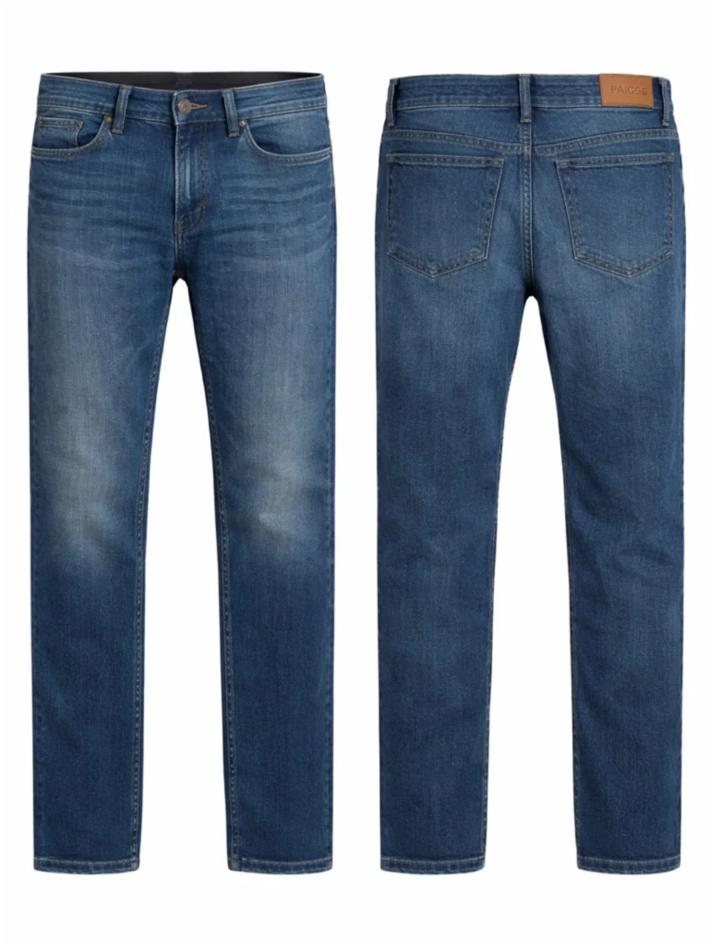 PAIGE Lennox Jeans‎ Mens 33 Slim Fit Derrik Blue Stretch Denim